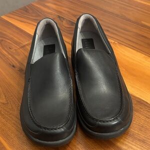 Dansko Men’s Wayne Black Leather Slip On Step In Comfort Work Shoes Size 44 (11)